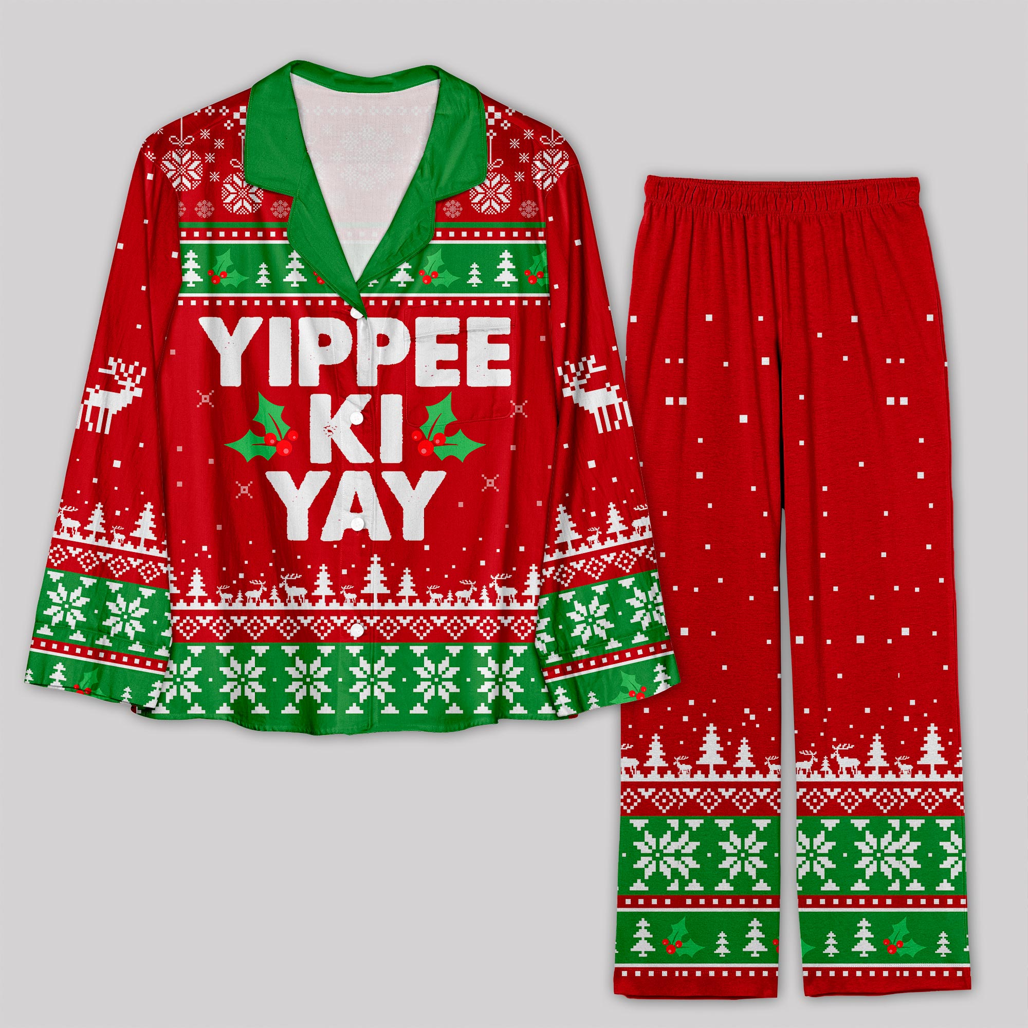 Yippee Ki Yay Geek Pajama Sets