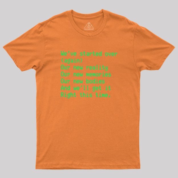 Reboot Reality Geek T-Shirt