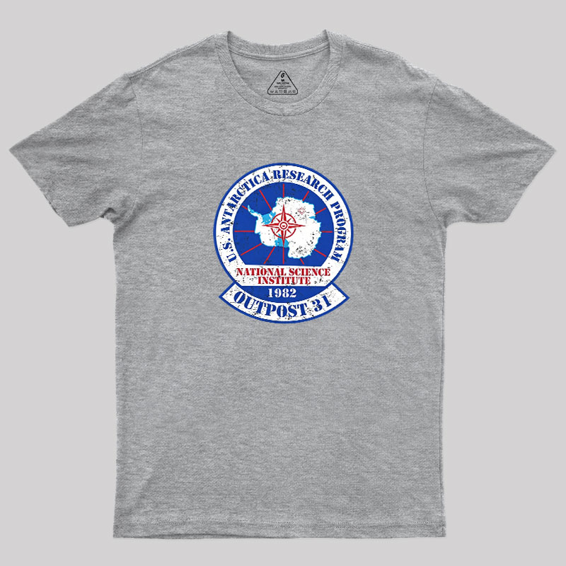 Outpost 31 Antarctica 1982 Geek T-Shirt