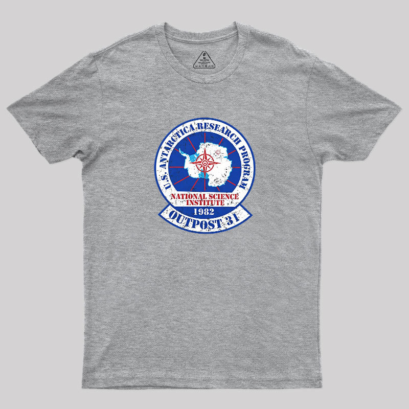Outpost 31 Antarctica 1982 Geek T-Shirt
