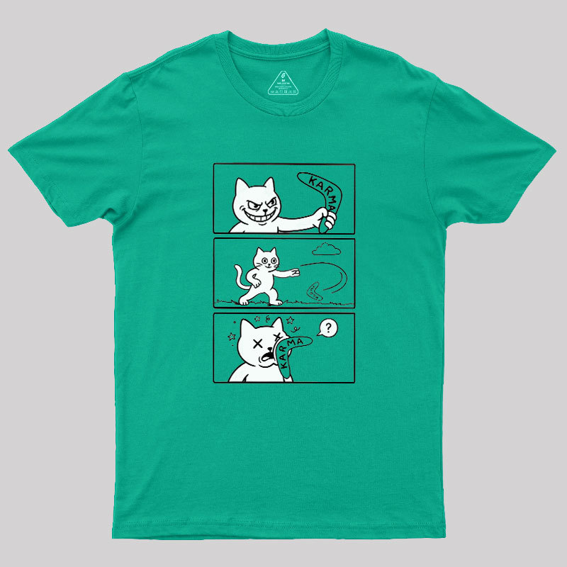 Karma Boomerang Geek T-Shirt