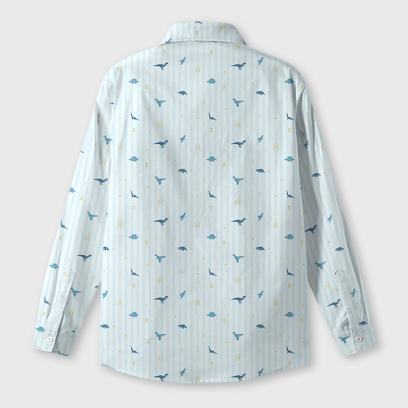 Origami Dinosaurs Geek Long-Sleeved Shirt