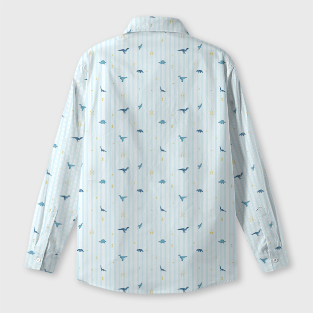 Origami Dinosaurs Geek Long-Sleeved Shirt