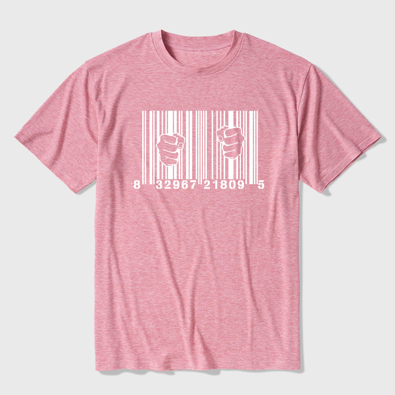 Break The Barcode Punk Rebellion Ultra Soft Heather Tees