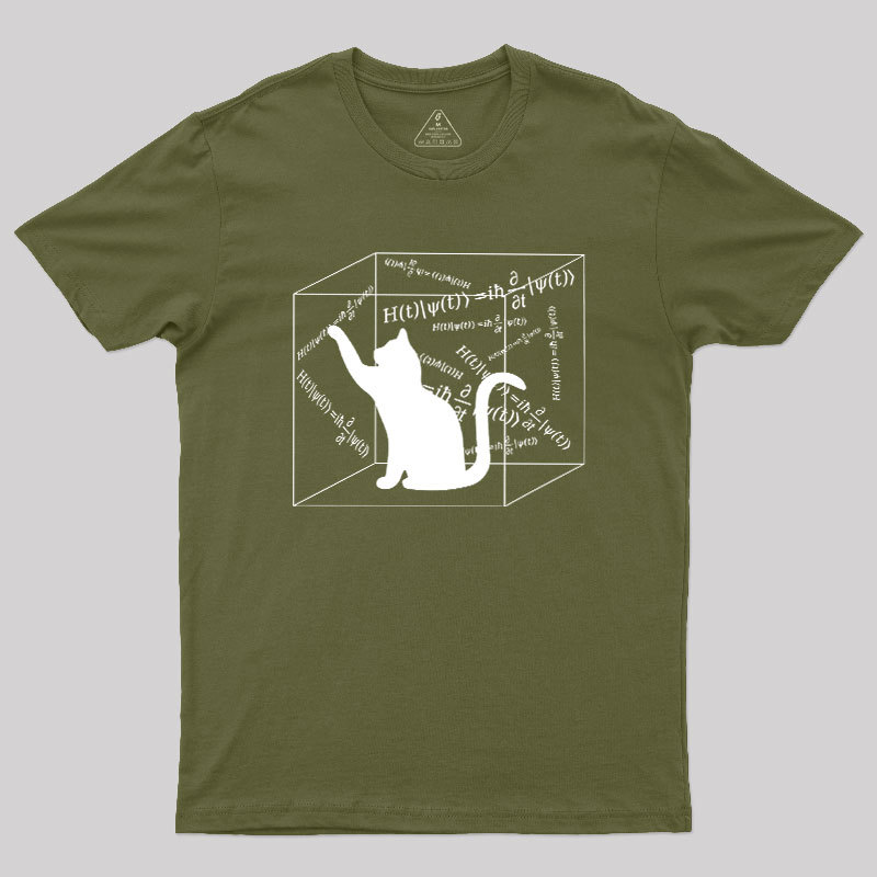 Schrodinger Cat In The Box Geek T-Shirt