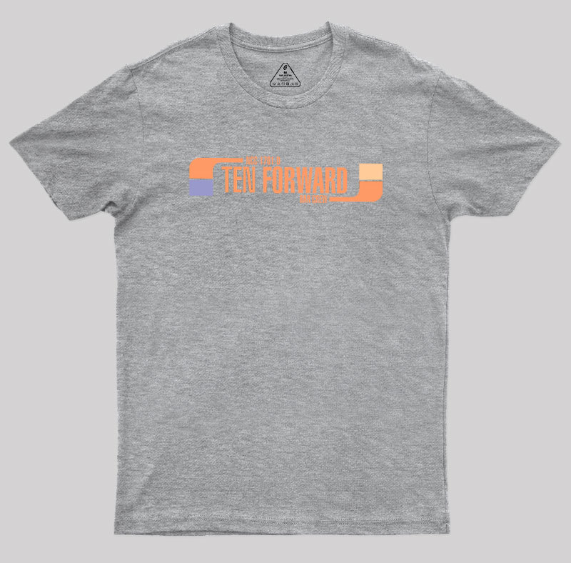 Ten Forward Bar Crew NCC 1701-D Geek T-Shirt