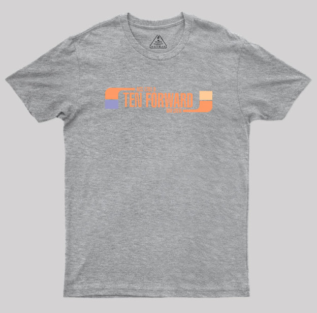 Ten Forward Bar Crew NCC 1701-D Geek T-Shirt