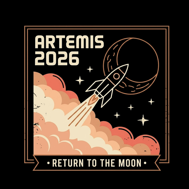 Return To The Moon Geek T-Shirt