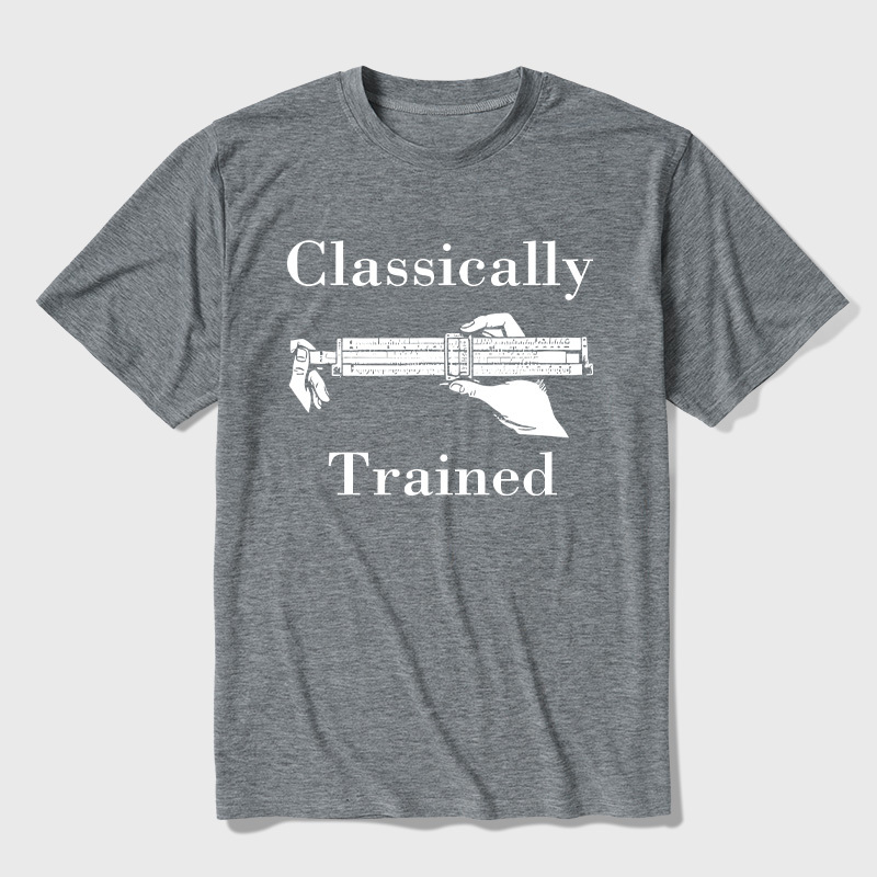 Slide Rule Classically Trained Ultra Soft Heather Tees