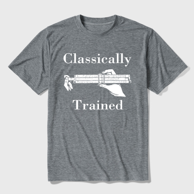 Slide Rule Classically Trained Ultra Soft Heather Tees