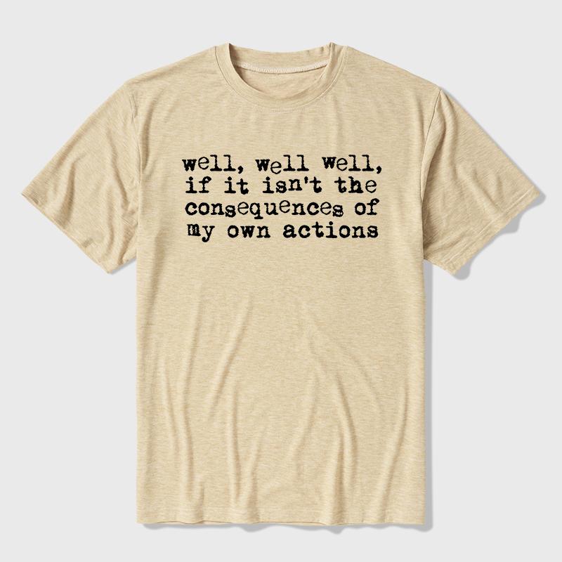 Consequences Ultra Soft Heather Tee