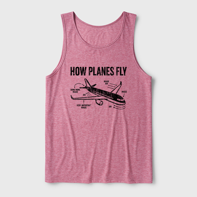 How Planes Fly Ultra Soft Heather Tank