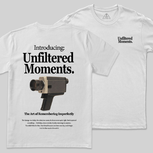 Unfiltered Moments Front and Back Printing Geek T-Shirt