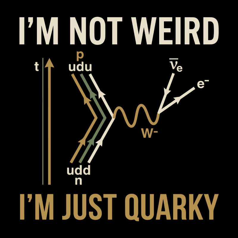 Quantum Humor Geek T-Shirt