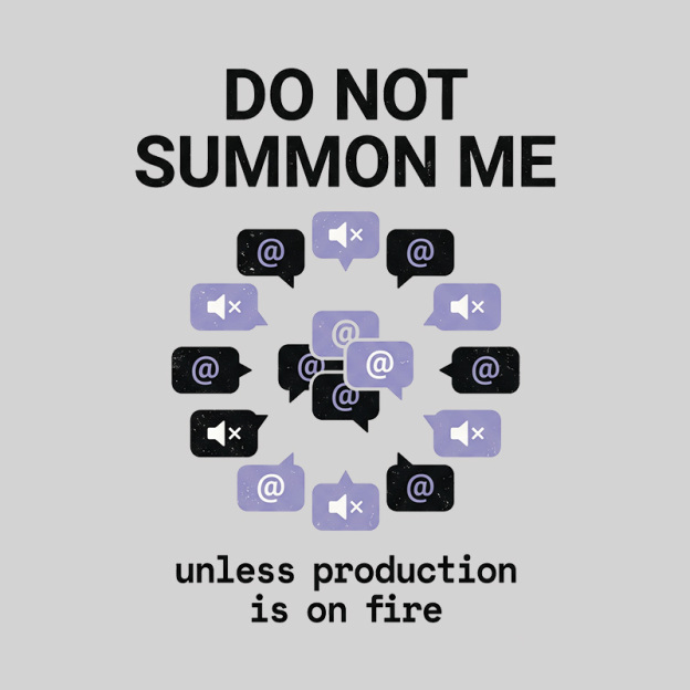 Do Not Summon Me Geek T-Shirt