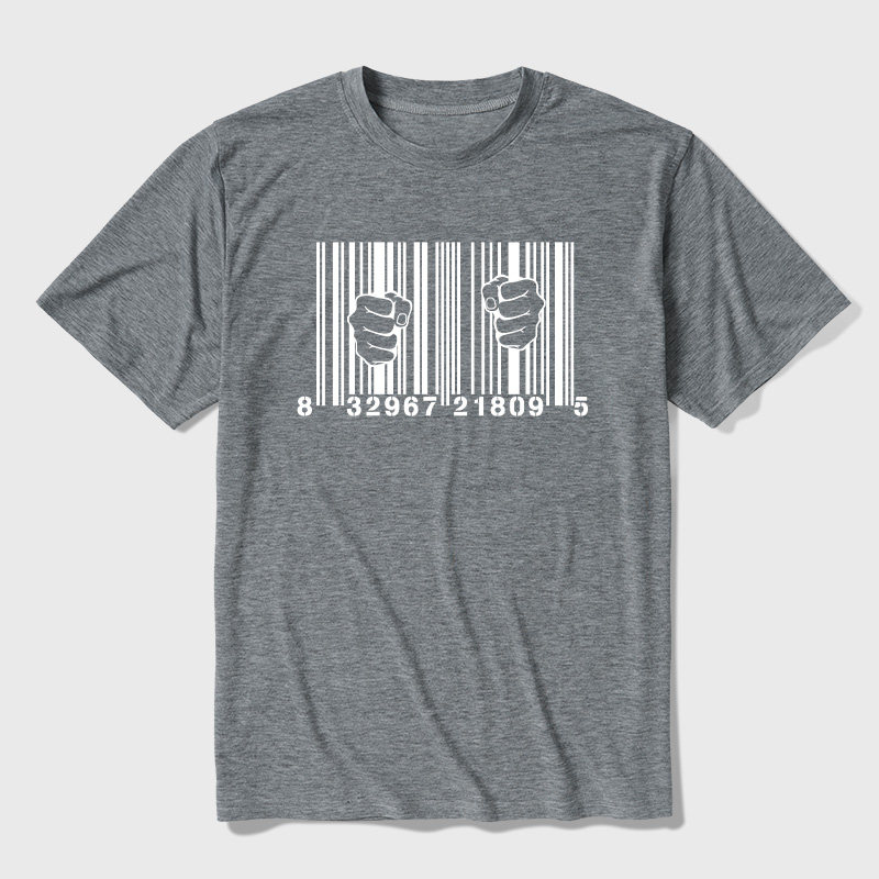 Break The Barcode Punk Rebellion Ultra Soft Heather Tees