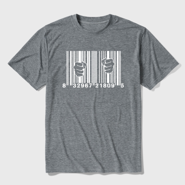 Break The Barcode Punk Rebellion Ultra Soft Heather Tees