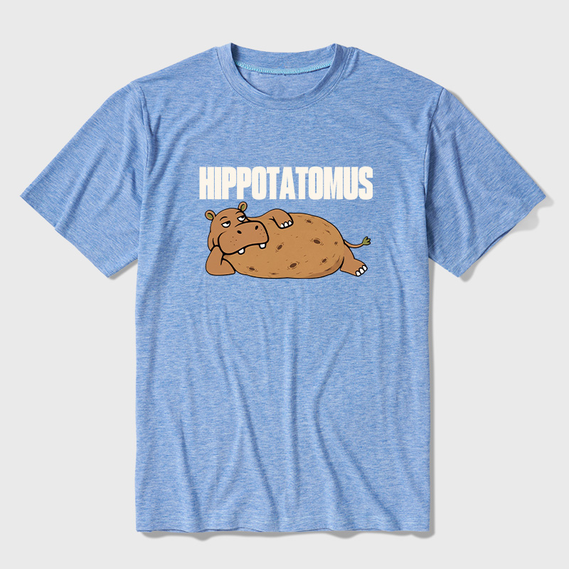 Hippotatomus Ultra Soft Heather Tee
