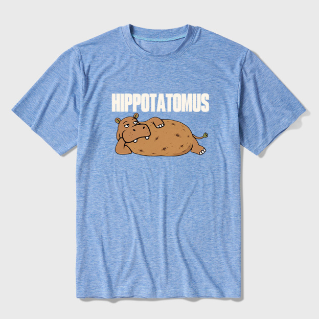 Hippotatomus Ultra Soft Heather Tee