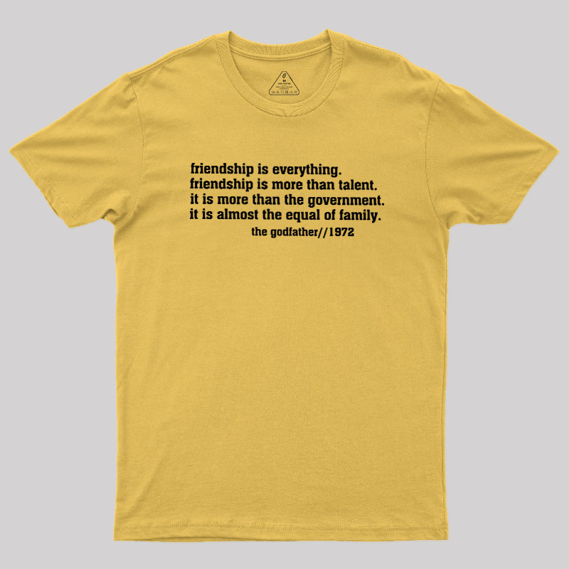 The Godfather quote Geek T-Shirt