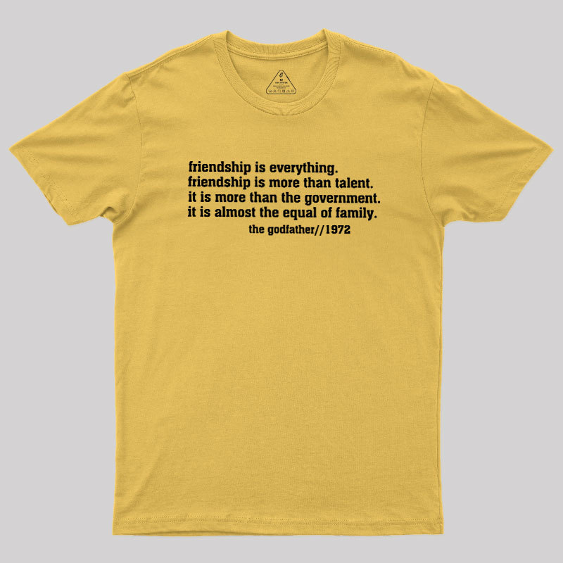 The Godfather quote Geek T-Shirt