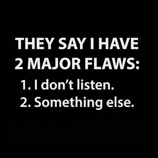 2 Major Flaws Geek T-Shirt