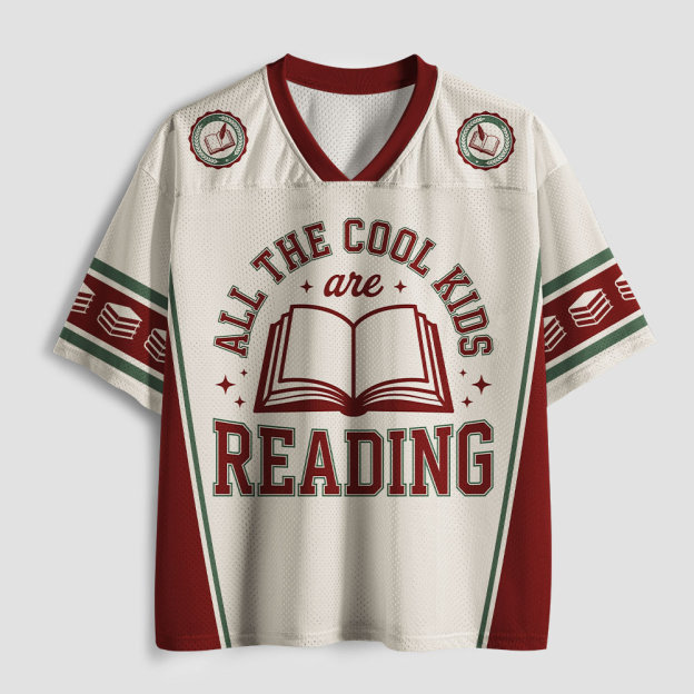 Cool Kids Read Geek Mesh Jersey