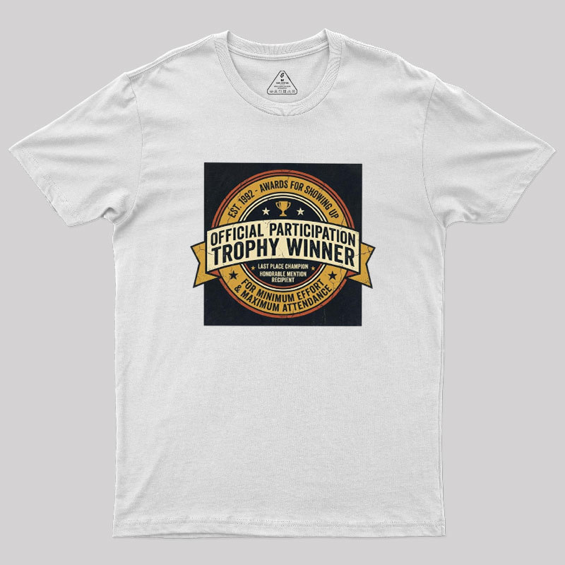 Participation Award Club Geek T-Shirt