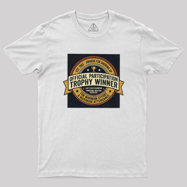 Participation Award Club Geek T-Shirt