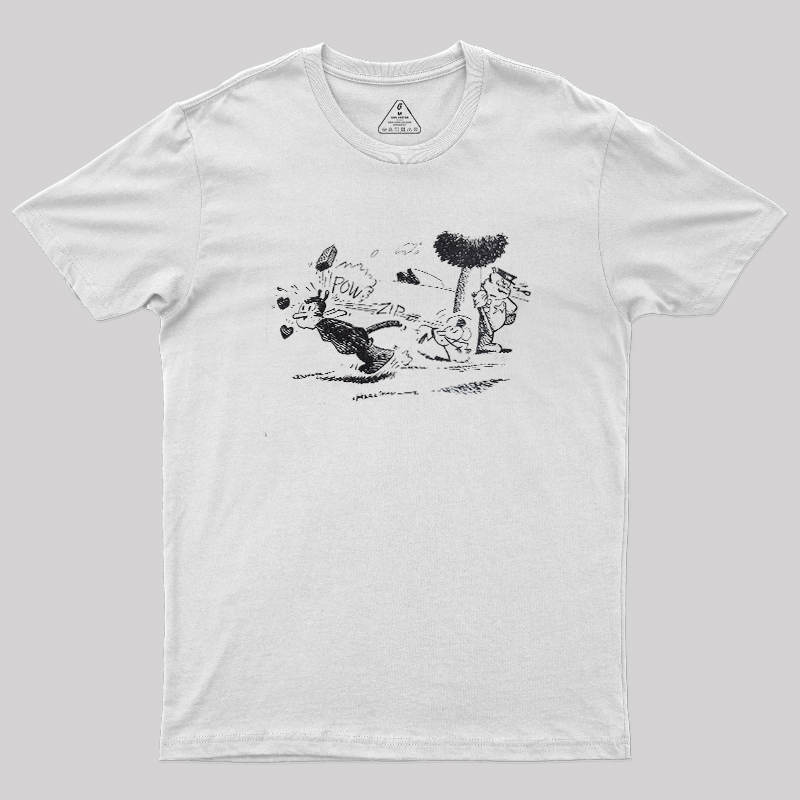 Pulp Fiction Krazy Kat Geek T-Shirt
