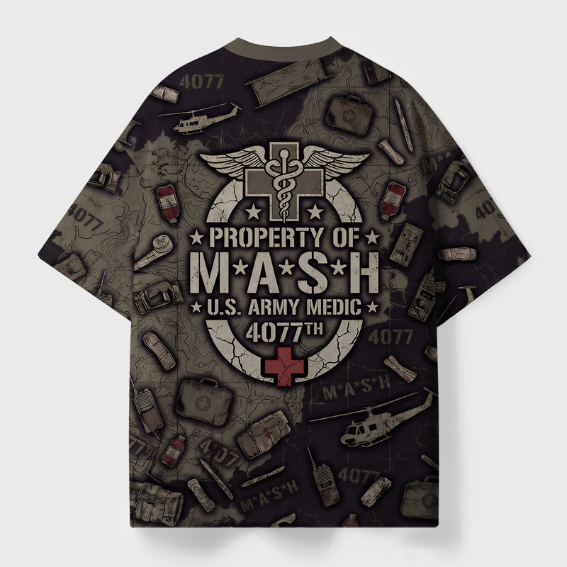 MASH Geek All-Over Print T-Shirt