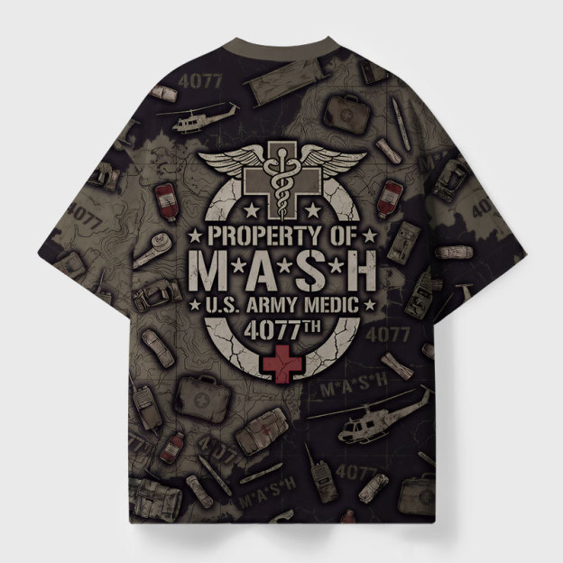 MASH Geek All-Over Print T-Shirt