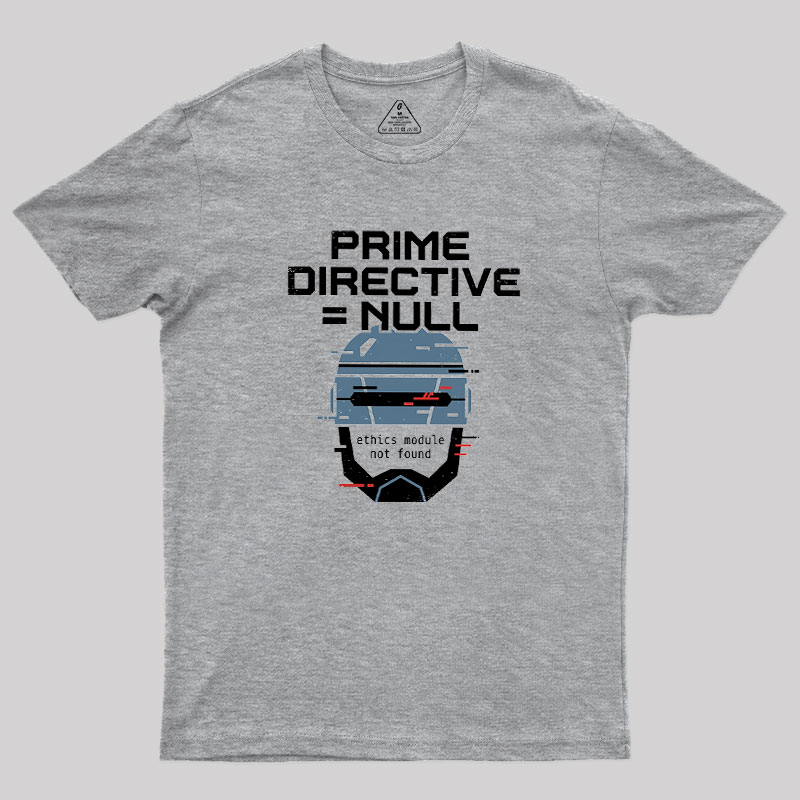 Prime Directive Null Geek T-Shirt
