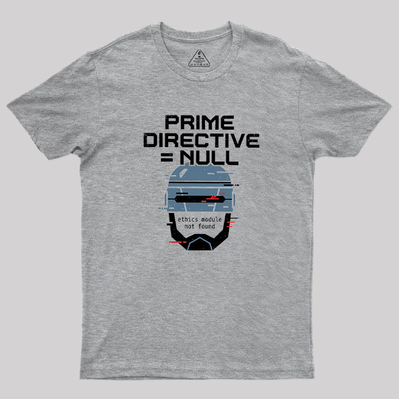 Prime Directive Null Geek T-Shirt
