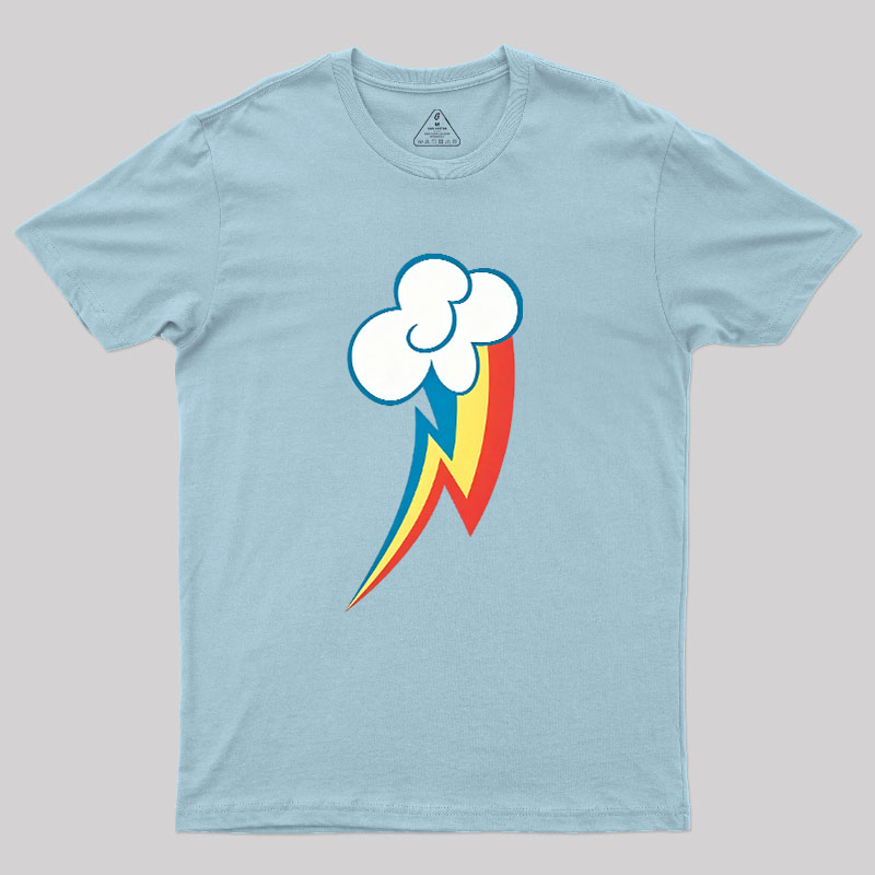 Rainbow Cloud Geek T-Shirt