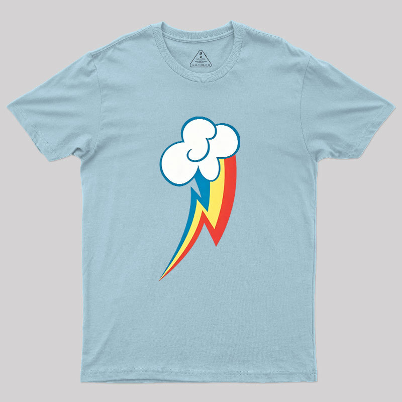 Rainbow Cloud Geek T-Shirt