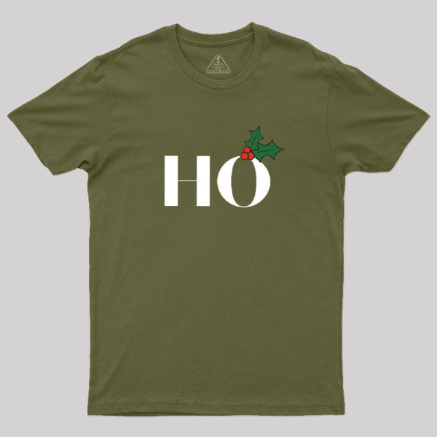 Christmas Ho Holly Classic Geek T-Shirt