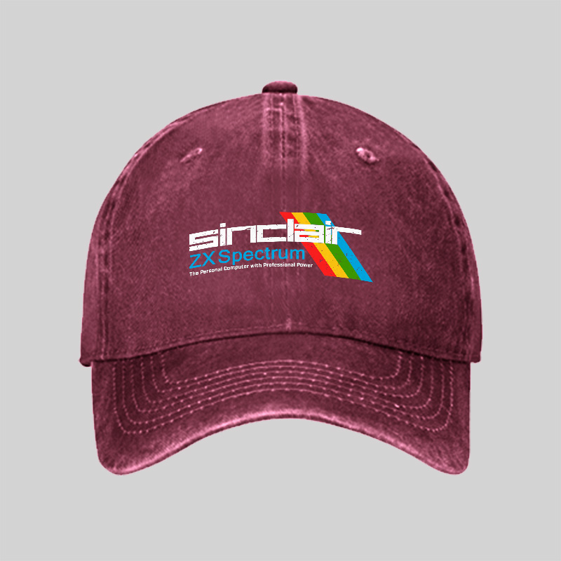 Sinclai ZX Spectrum Geek Washed Vintage Baseball Cap