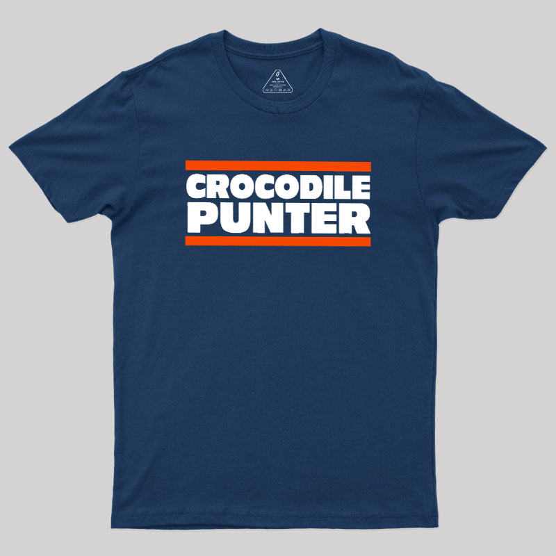 Crocodile Punter Geek T-Shirt