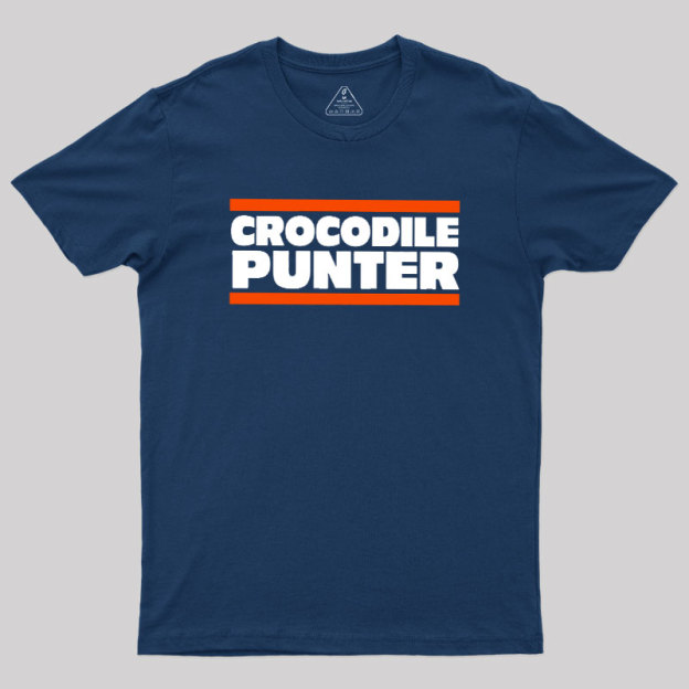Crocodile Punter Geek T-Shirt