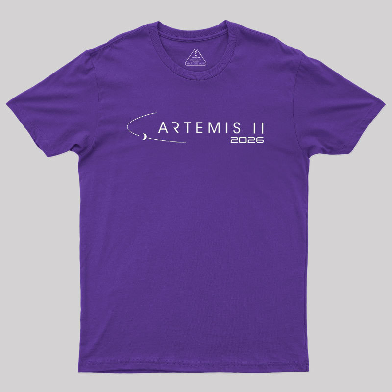 Artemis II 2026 Geek T-Shirt