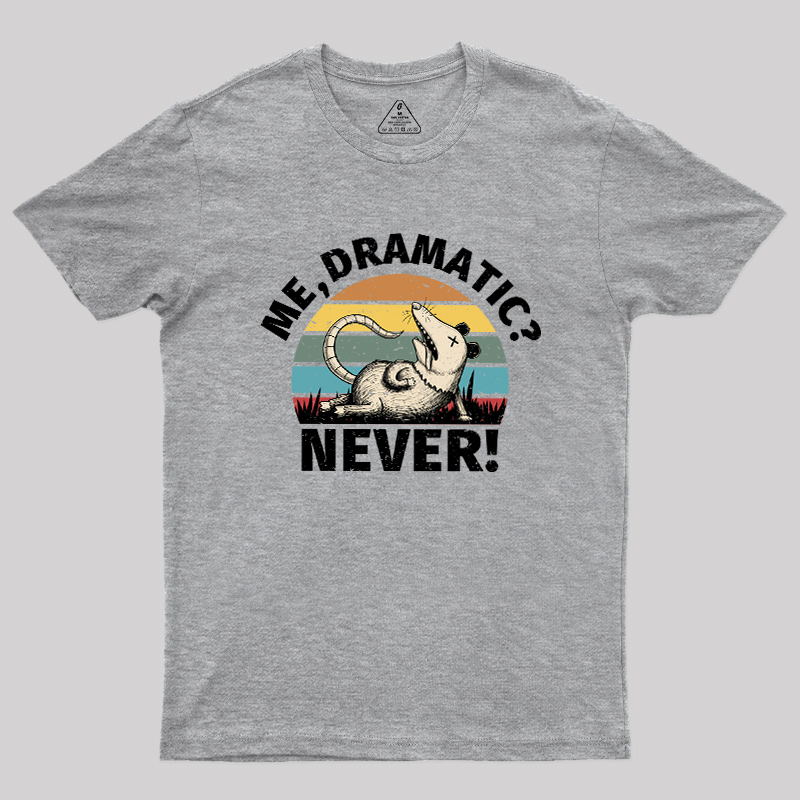 Dramatic Opossum Vibes Geek T-Shirt