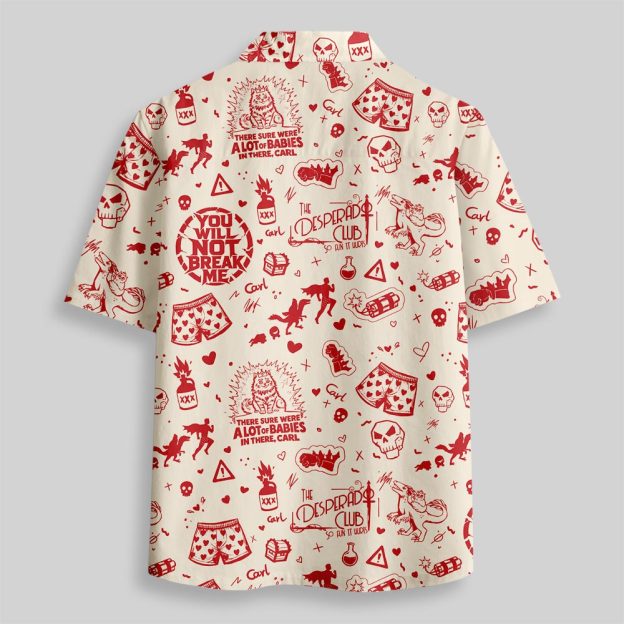 The Desperado Club Doodle Button Up Pocket Shirt