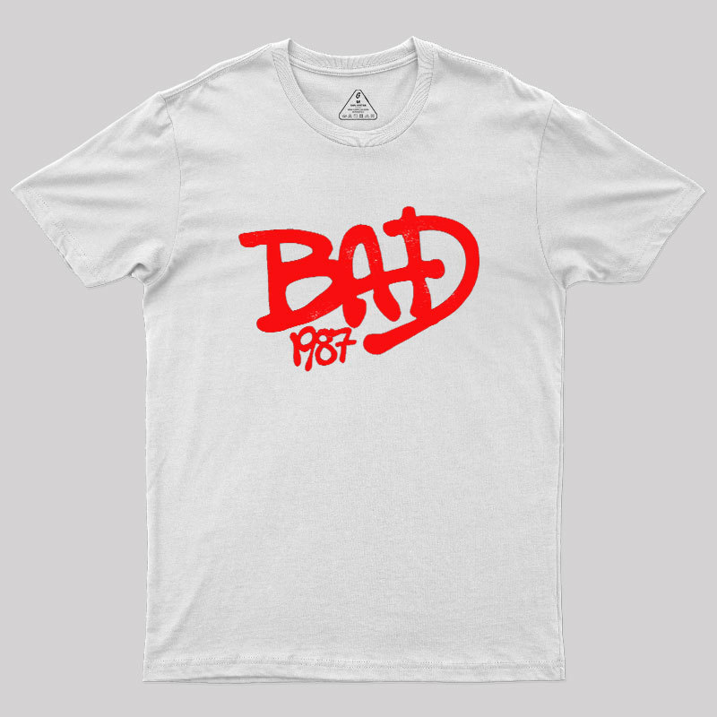 Bad 1987 Geek T-Shirt