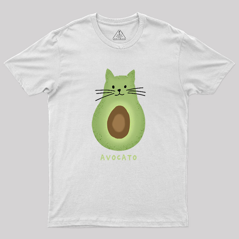 Avocato Cat Avocado Pun T-Shirt