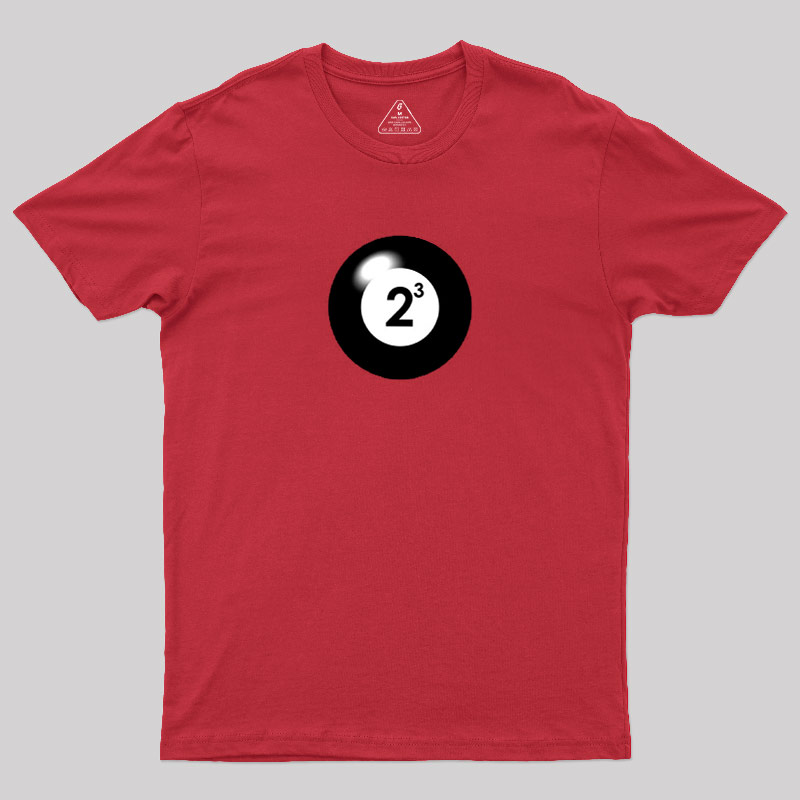 Funny Math 8 Ball Geek T-Shirt
