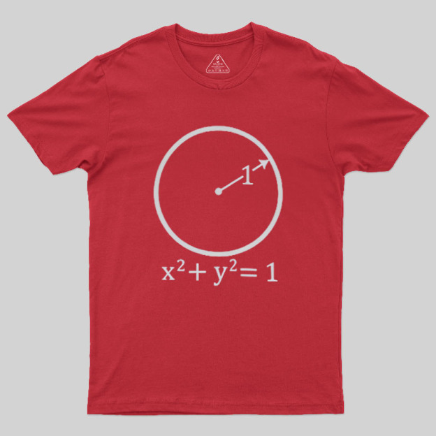 Unit Circle Math Geek T-Shirt