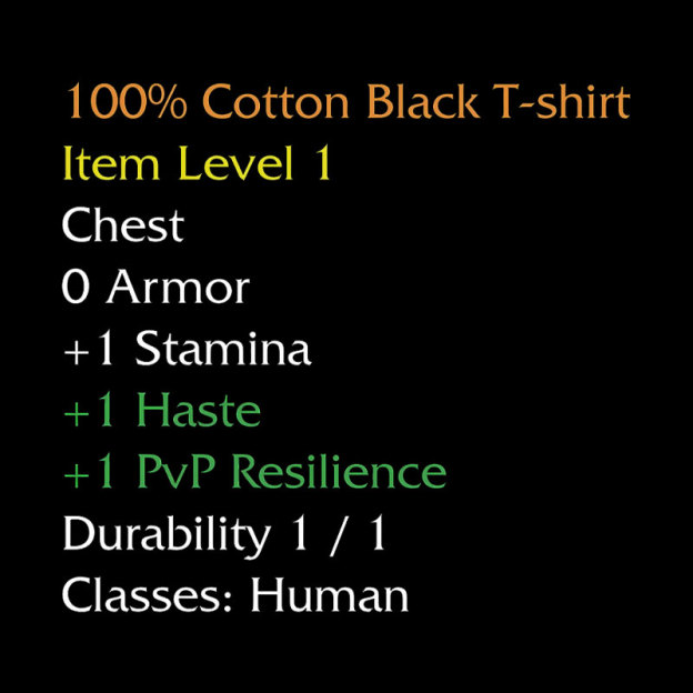 WoW Funny Geek T-Shirt