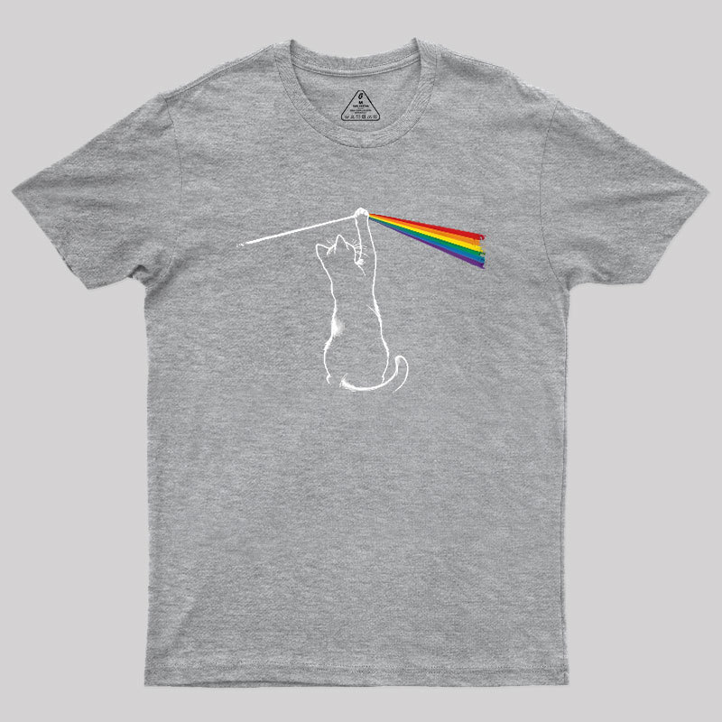 Funny Cat Geek T-Shirt