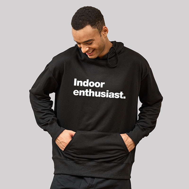 Indoor Enthusiast Premium Geek Hoodie